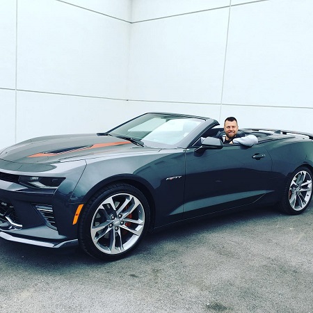 Ben Zobrist's Chevrolet Convertible which has a market value of around MSRP $33,500. Know more about Ben's net worth, welath, bank balance, earnings, insurance, bonds, investment and other source of income.